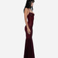 Siren Maxi Dress - Wine Red