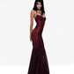 Siren Maxi Dress - Wine Red