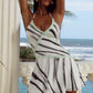 ZANZI HALTER ASYMMETRIC MINI DRESS - CICI WHITE