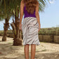 TESSA LOW WAIST SEQUIN MIDI SKIRT - CICI WHITE