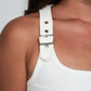 Enperanza Buckle Top - Ivory