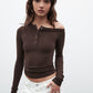 Zinnia Top - Chocolate