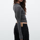 Zinnia Top - Dark Heather Grey