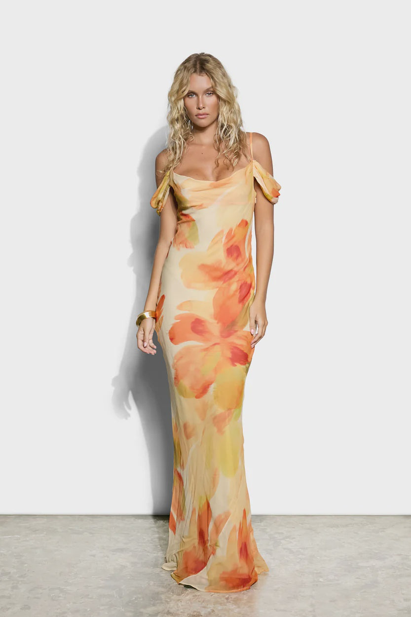 Wren Maxi Dress - Marigold