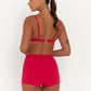 GIA SHORTS - STRAWBERRY RIB