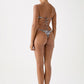 Twist Bandeau Top - Zebra