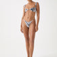 Clo Balconette Top - Zebra