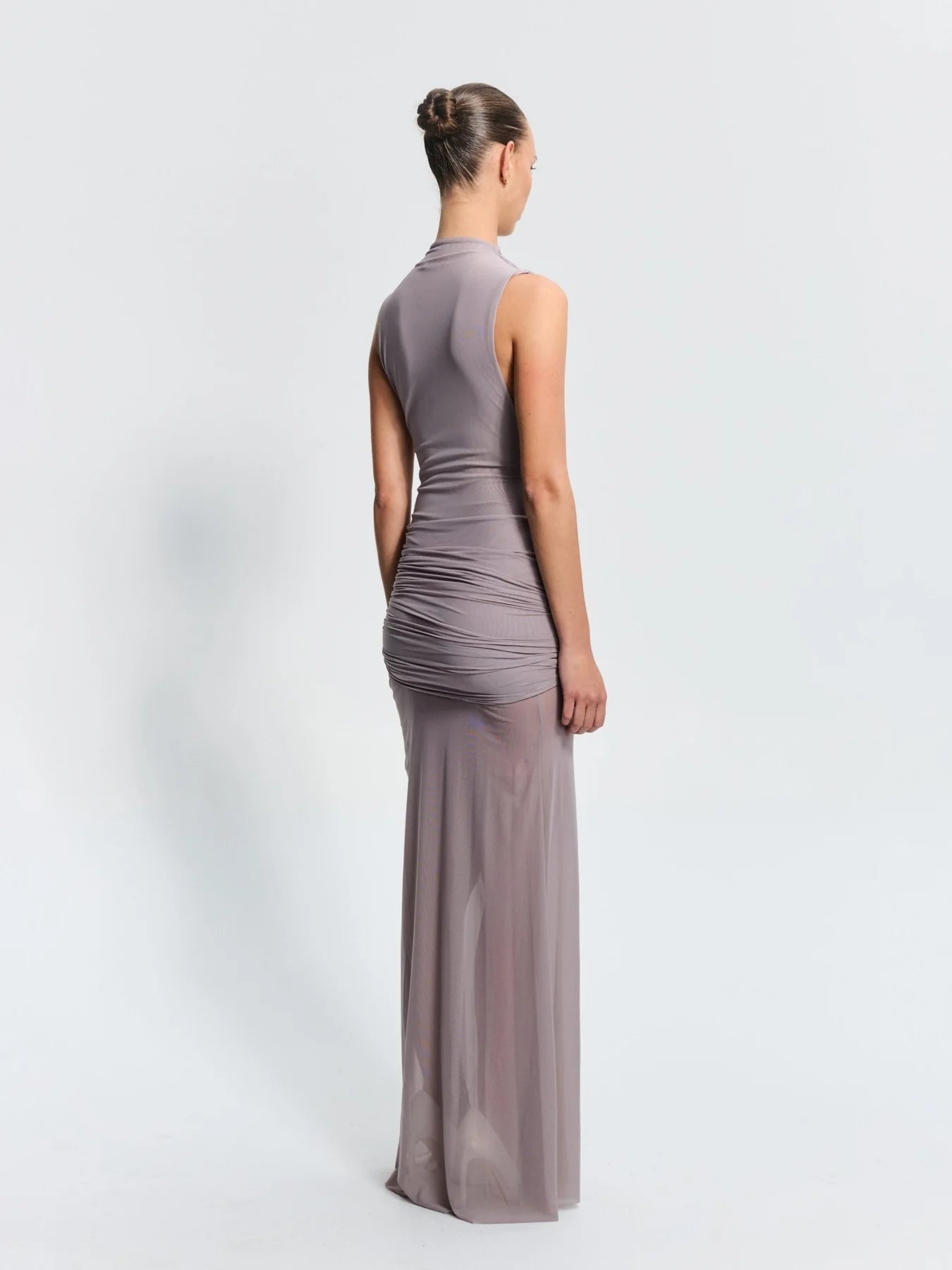 Roza Maxi Dress - Mushroom