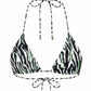 Coco Triangle Top - Zebra