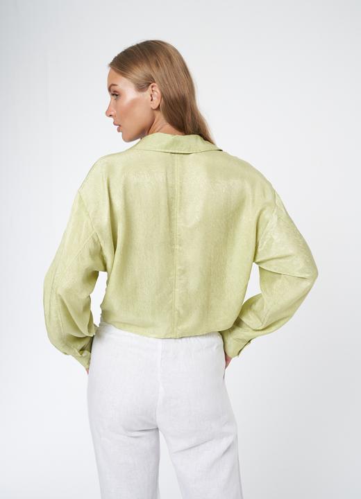 Anja Satin Wrap Top / Grape