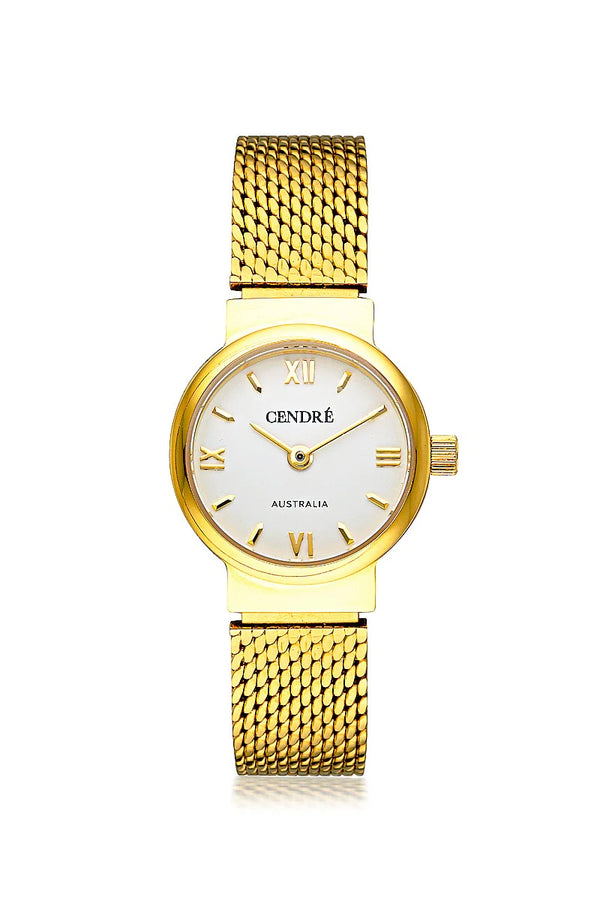 Bow and Arrow Cendre Camille Watch White