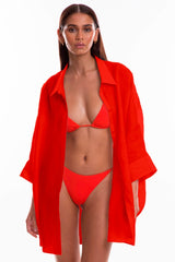 Bow and Arrow TJ Swim Franca Shirt Blood Orange