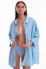 Bow and Arrow TJ Swim Franca Shirt Ice Blue
