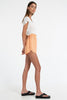 Woman in Bow and Arrow Devin Elasticated Short Apricot