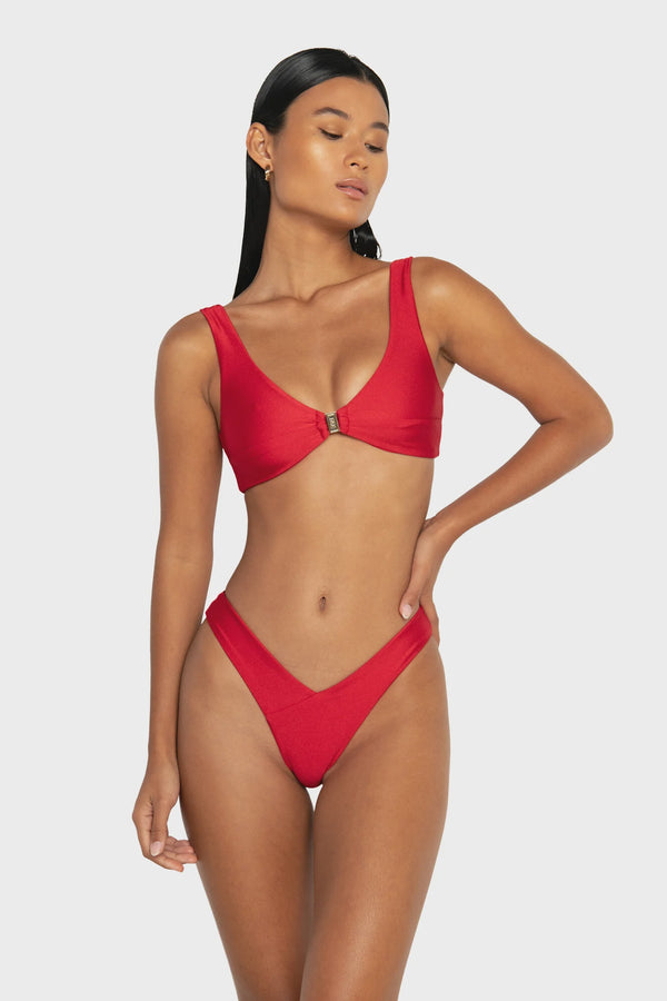 KENDALL TOP - HIBISCUS