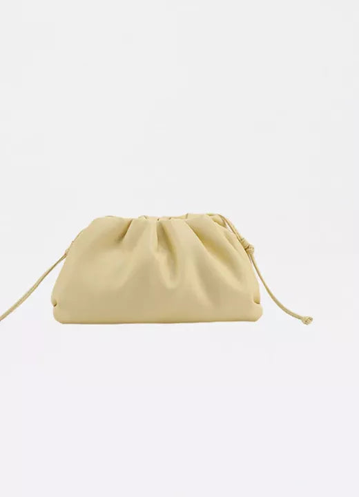 Genuine Leather Mini Pouch B&A Butter