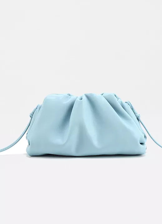 Genuine Leather Pouch B&A Powder Blue