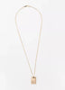Gold Star Sign Necklace - Pisces