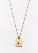 Gold Star Sign Necklace Virgo Reliquia Jewellery