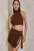 Solana Skirt - Light Brown