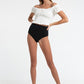Zuri Elasticated Top / Chalk